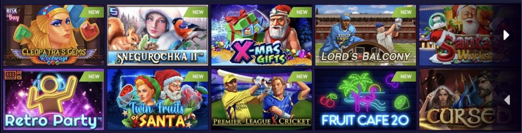 Виды игровых автоматов в Cryptoboss